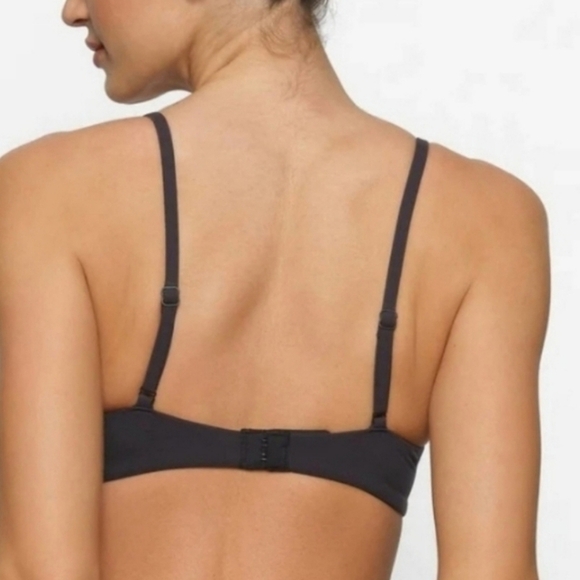 NEW! Skims Fits EVERYBODY Lace Underwire Bra 46DDD Onyx - Picture 3 of 5